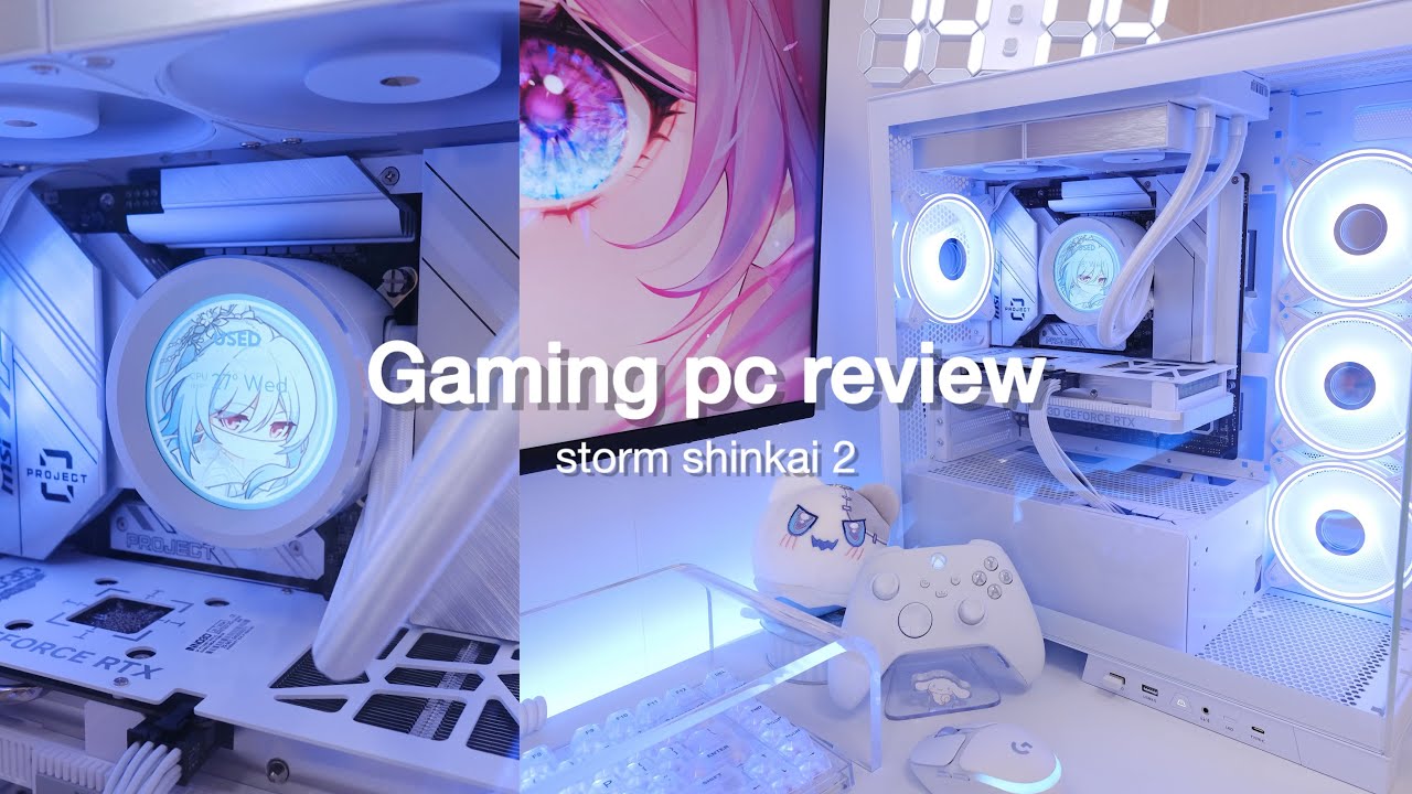 pc｜ずっと前から憧れてたstormの白ゲーミングPCを買って1ヶ月が経ったので初心者目線でレビューしてみた💻🗒️