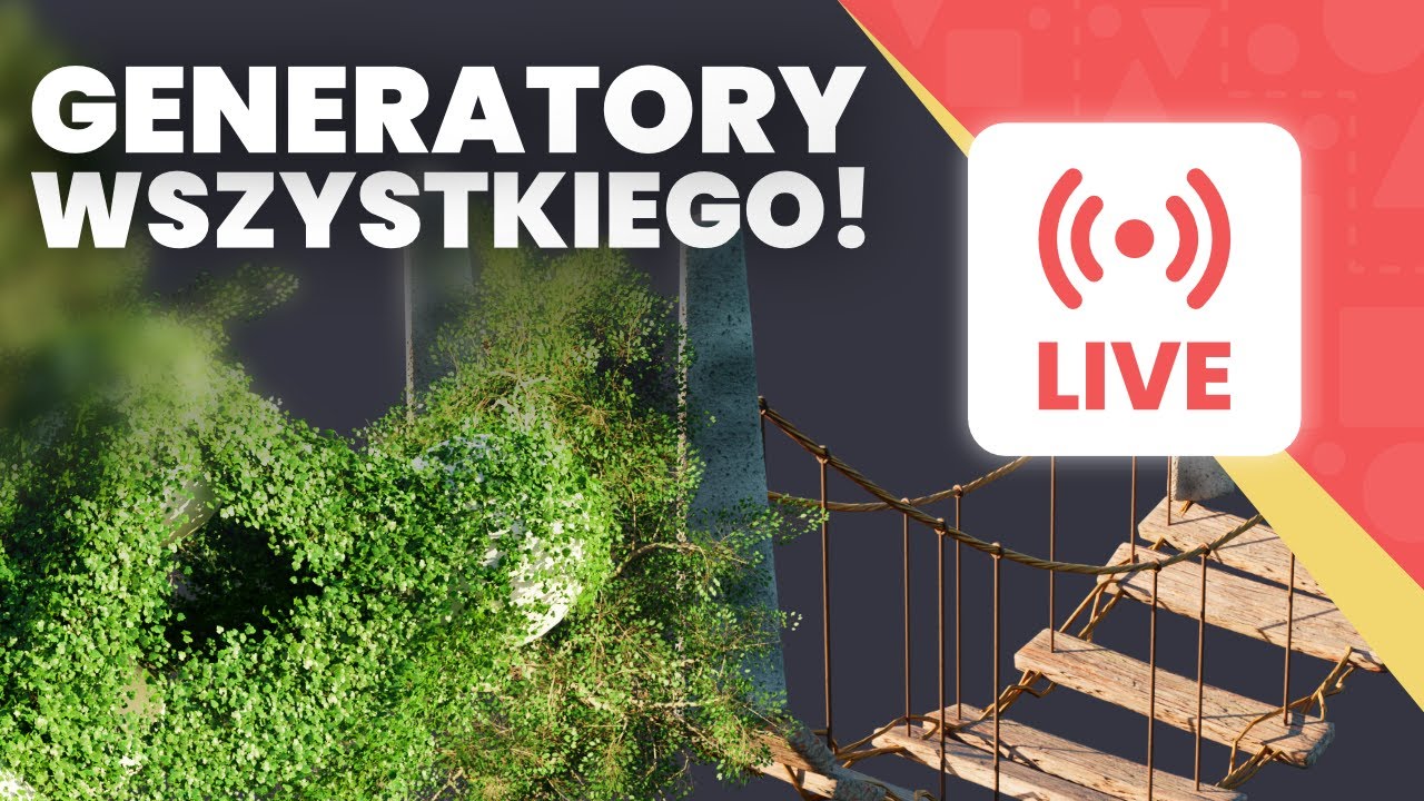 Wygeneruj KAŻDY OBIEKT z tymi modyfikatorami do Blendera | Tutorsowy Streamek #41