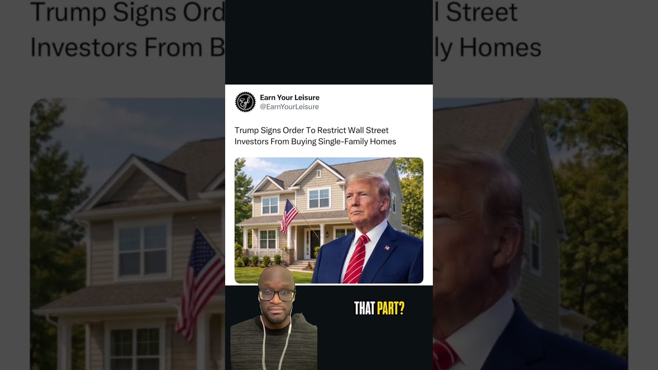 Trump vs Wall Street Landlords… But What About YOU?