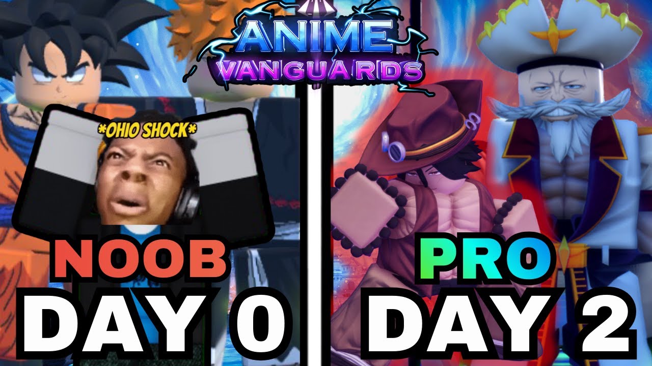 I Spent 48 HOURS Getting The STRONGEST SUPPORT WHITEBEARD In Anime Vanguards Noob to Pro