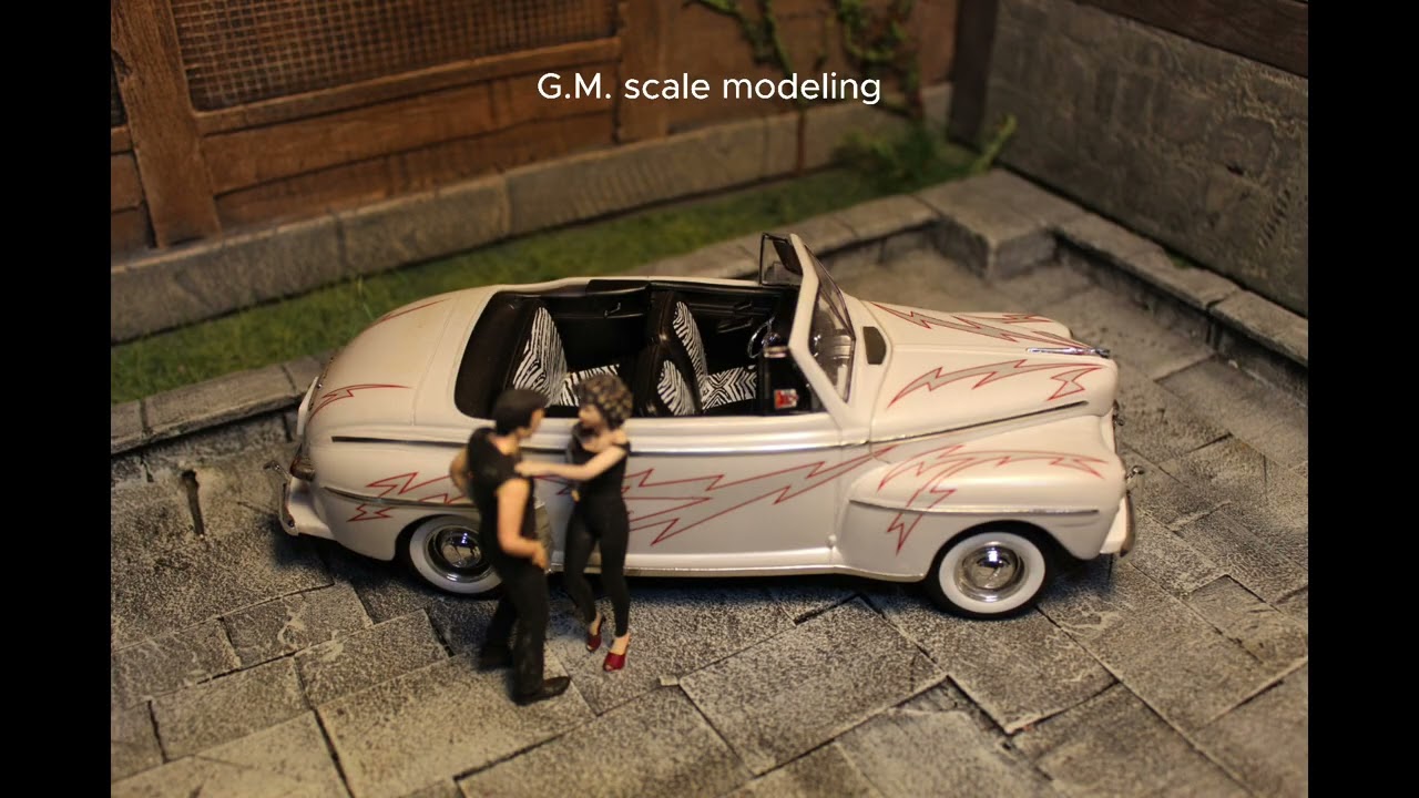 greased lightning 1948 ford  grease . 1/25 Scale Model Kit