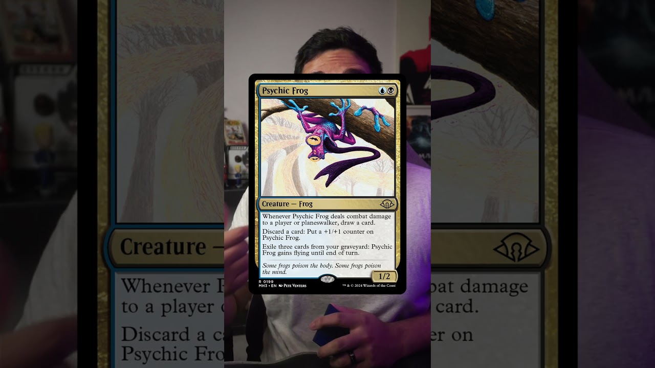 Psychic Frog Is *BROKEN* - Exile For The Win! | Magic: The Gathering | #mtg #shorts #combo #wow