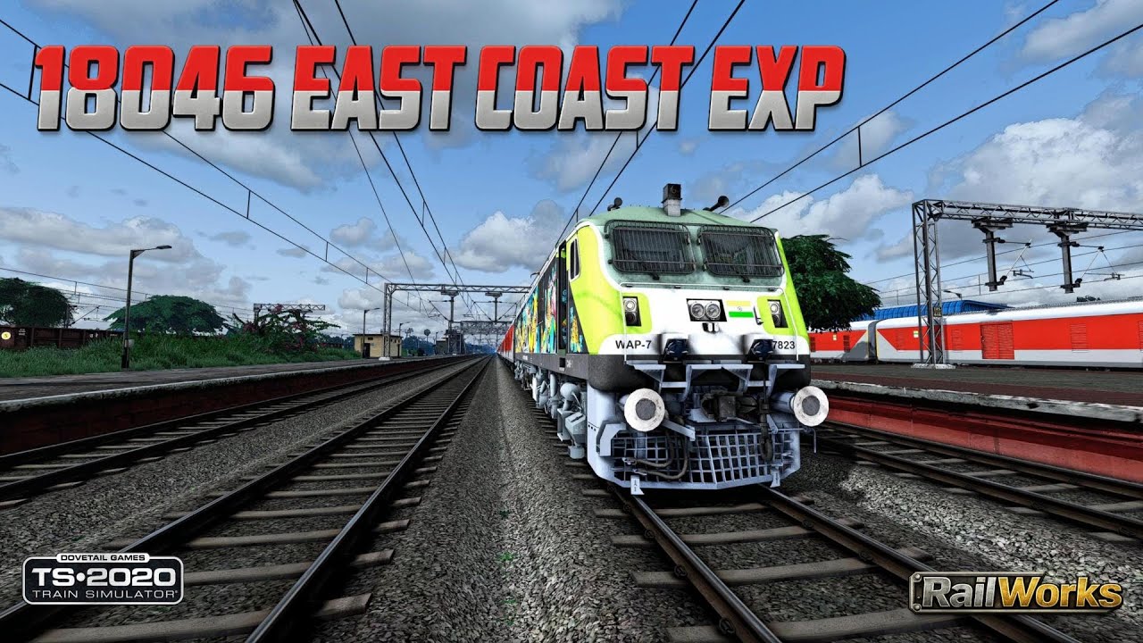 18046 East Coast Express | High Speed Run Through Stations | #trainsimulator #railworks #trainsim