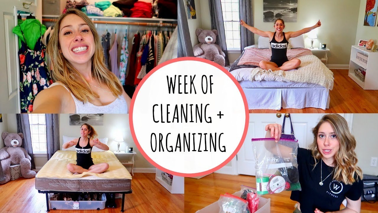 Clean & Organize My Entire Room With Me!