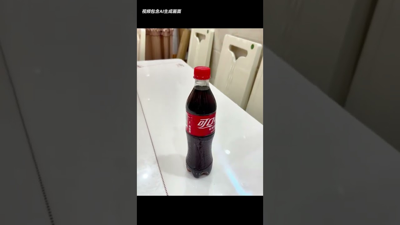 Coca Cola Bottle Reacts to Fire Shot 🔥🥤 | &ldquo;Aooooii!&rdquo; 😂 #Shorts #FunnyVideo