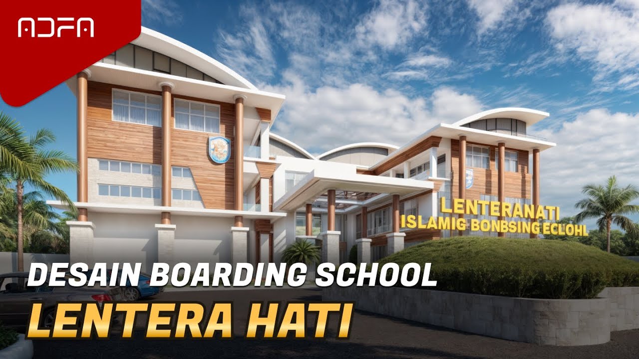 Desain Sekolah Lenterahati Islamic Boarding School