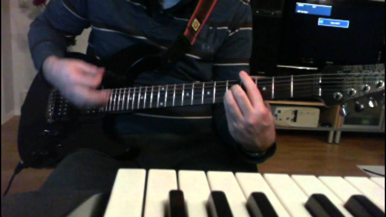 Line 6 JTV-89 Black Acoustic-12 string-Drop A metal demo