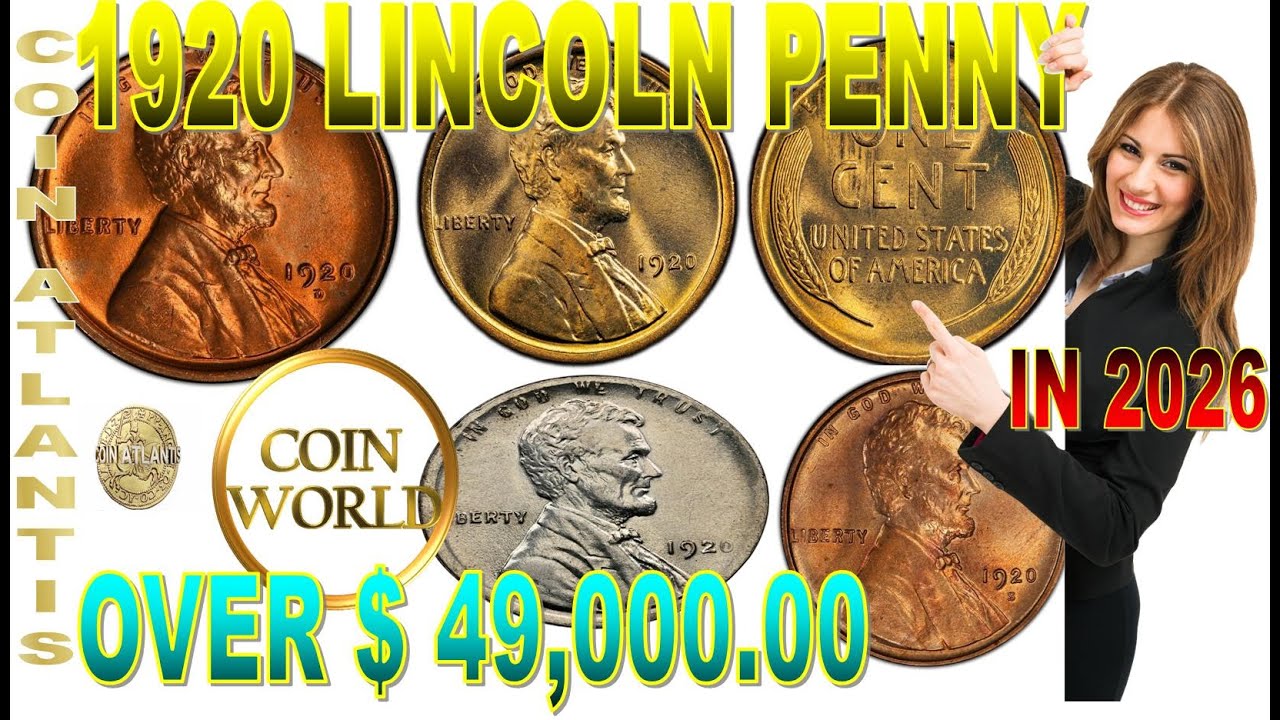 1920 Wheat Penny Value. OVER $49,000.00