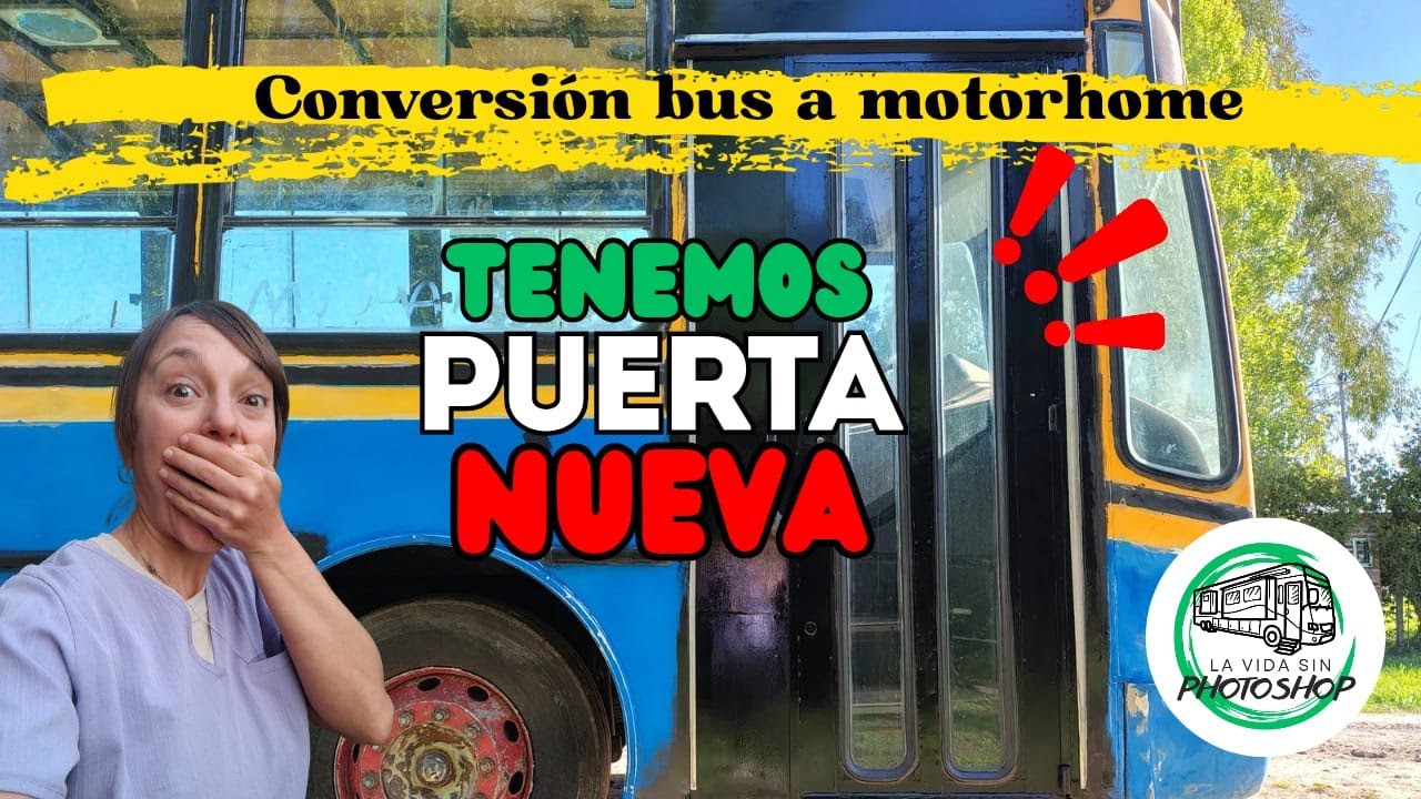TRANSFORMA LA PUERTA DE TU MOTORHOME: Fácil, económica y hecha por vos mismo!