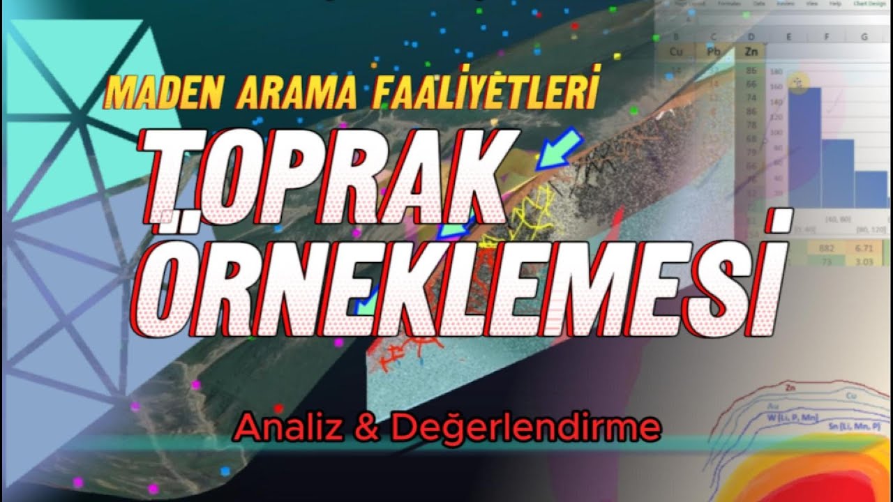 Maden Arama Jeokimyası: Toprak Örneklemesini ve Sonuçlarını Değerlendirelim