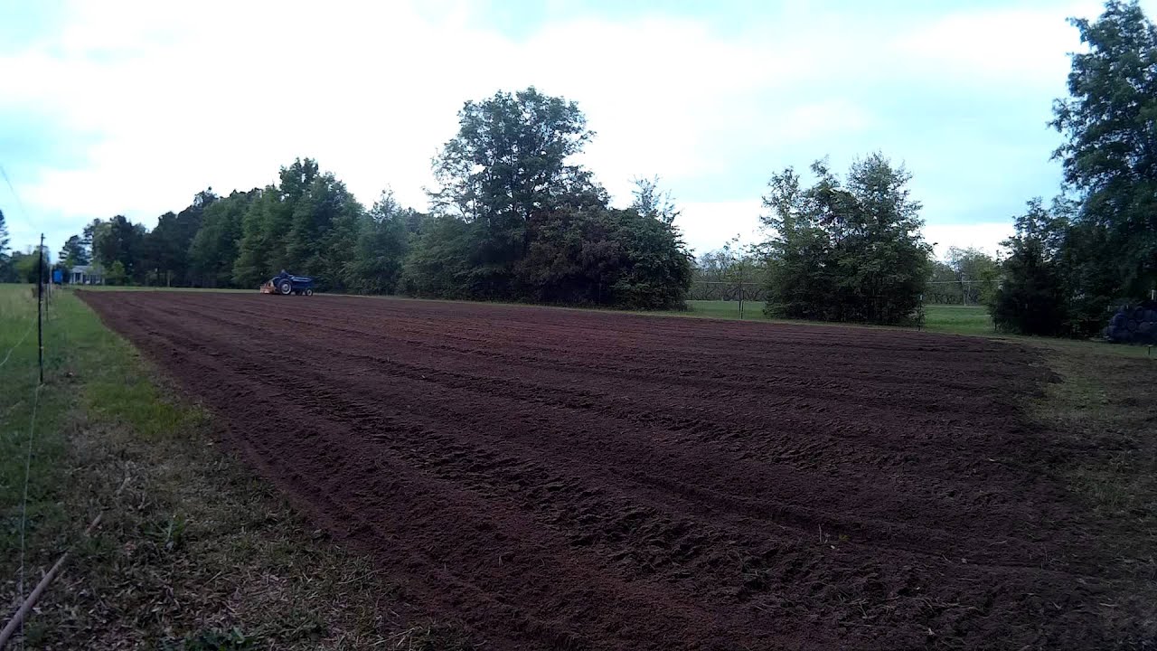 Demo of County Line 3 Point Hitch PTO Rotary Tiller - Garden Preparation