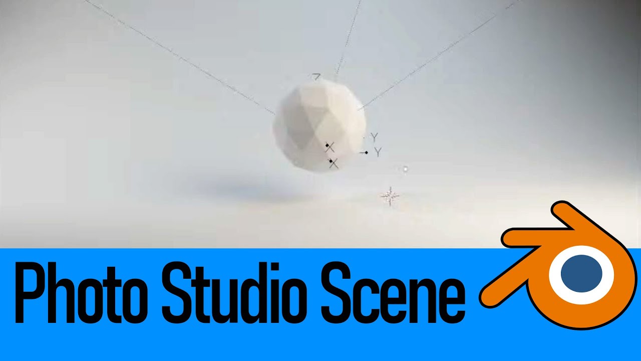 Make a simple soft light studio scene in Blender