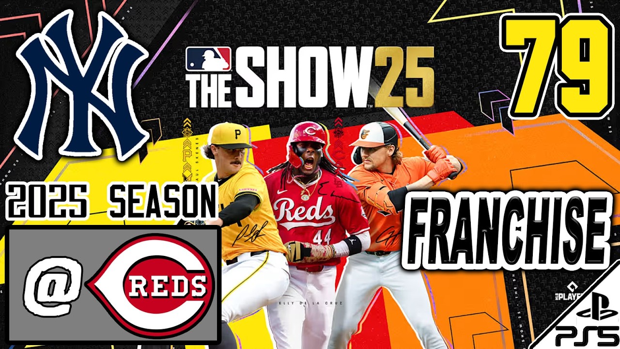 MLB The Show 25 | FRANCHISE | 2025 | #79 | at Cincinnati Reds (2/17/26)