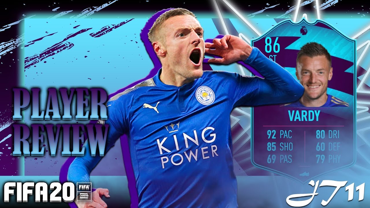 FIFA 20 POTM VARDY 86 PLAYER REVIEW
