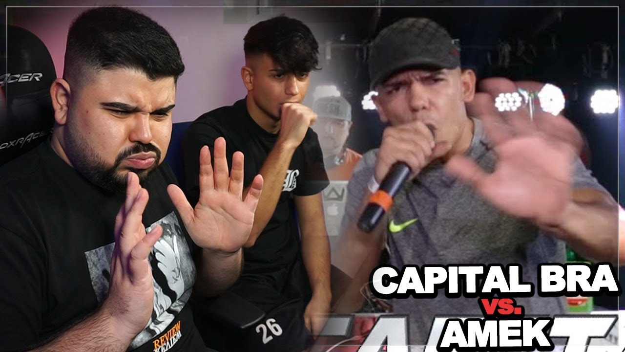 CAPITAL BRA IN BESTFORM!! 🤯🔥 CAPITAL BRA VS AMEK bei RAP am MITTWOCH | REACTION