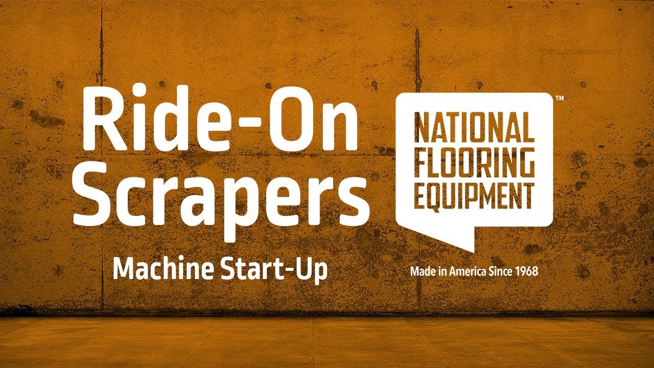 Ride On Scraper Start-Up