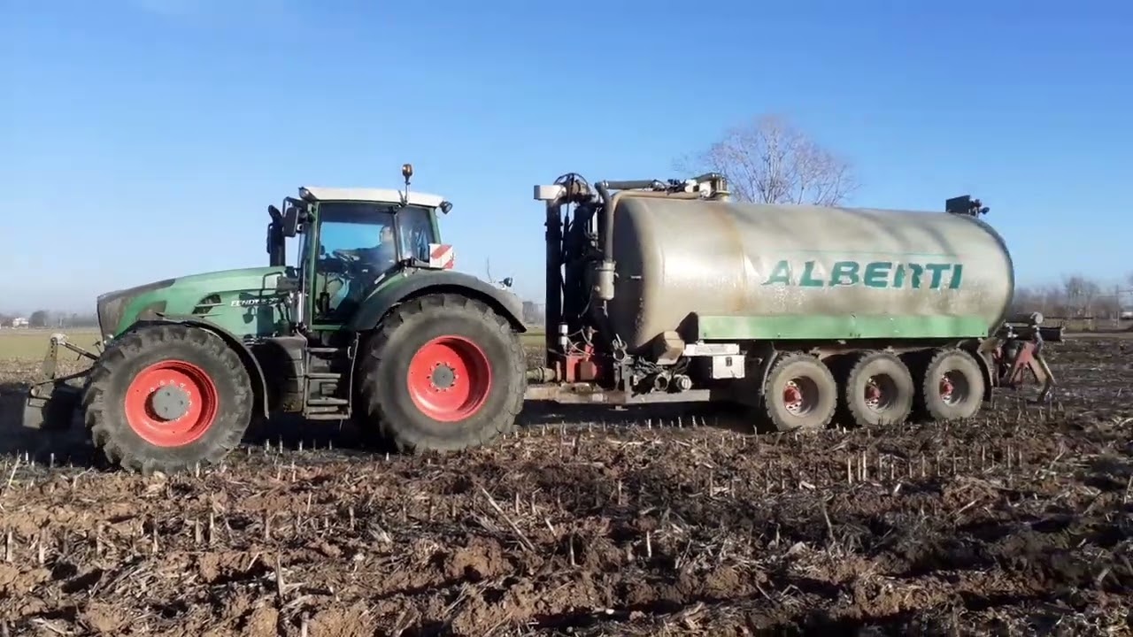 FENDT 927 Vario + botte ALBERTI 3 assi | TARRARAN