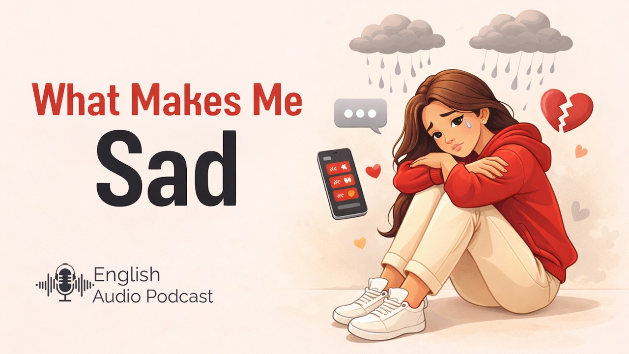 What Makes Me Sad | Learn English by Listening | Slow English | English Audio Podcast