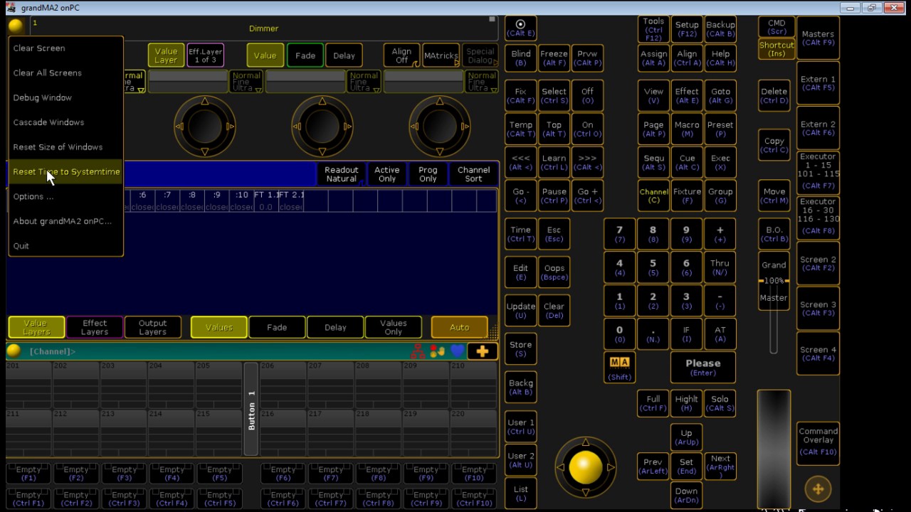 Elation Midicon + bomes midi traslator