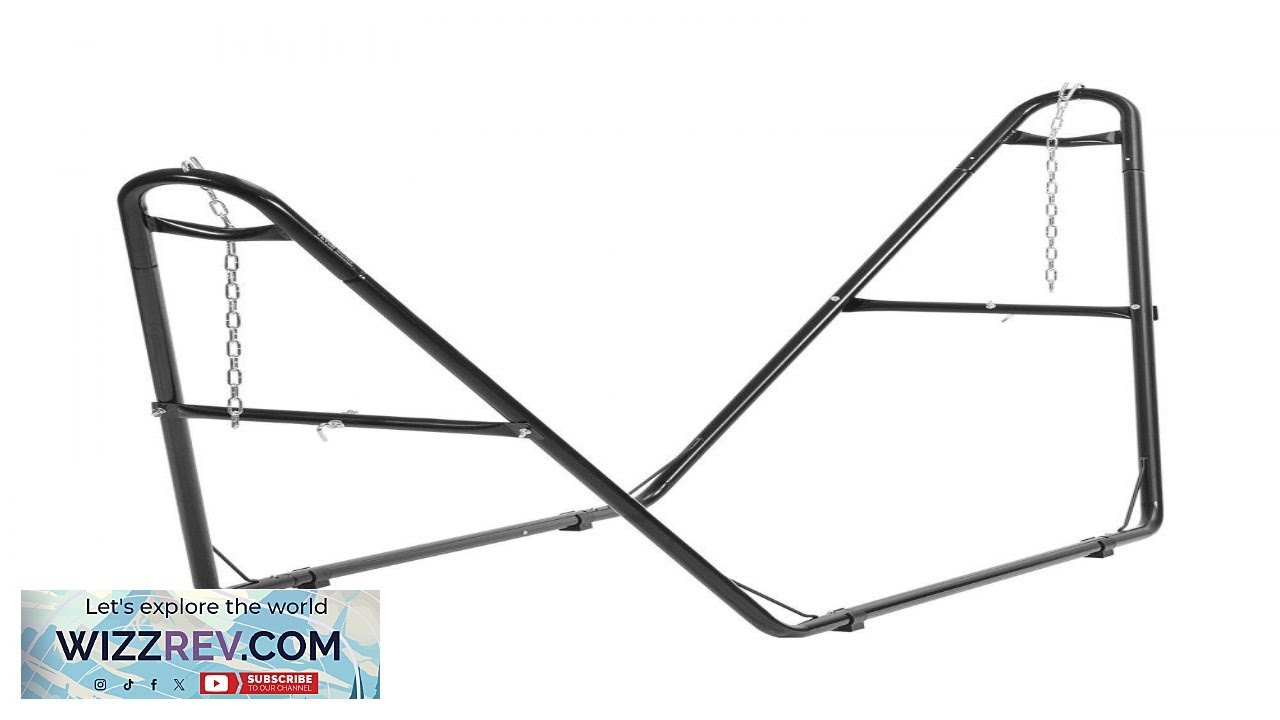 VEVOR Universal 2 Person Hammock Stand Adjustable Heavy Duty 550 lbs Capacity