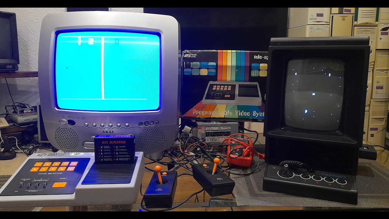 Kart 35in1 Vectrex pokaże ciekawsze gry, Pong na kartridże naprawiony i zmiany na Retro Kawalerce