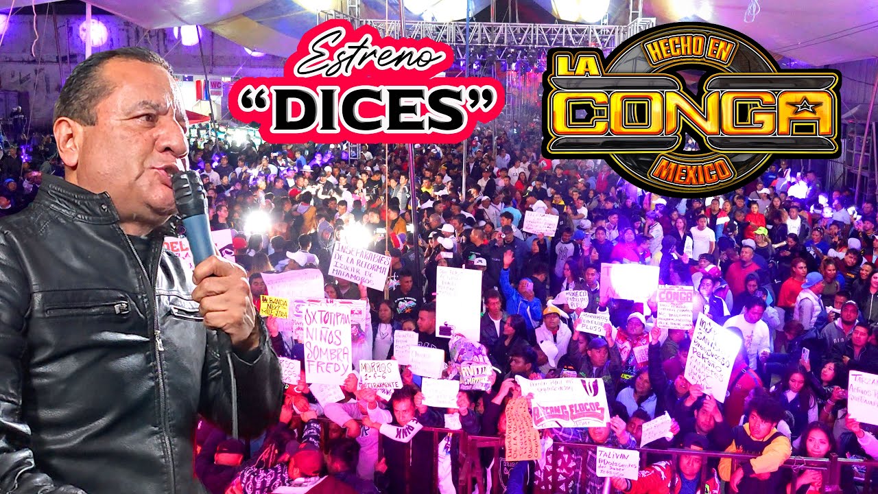 🔥 ESTRENO EXCLUSIVO SONIDO LA CONGA (((DICES))) PLAZA LOS GALLOS PUEBLA MAYO 2025
