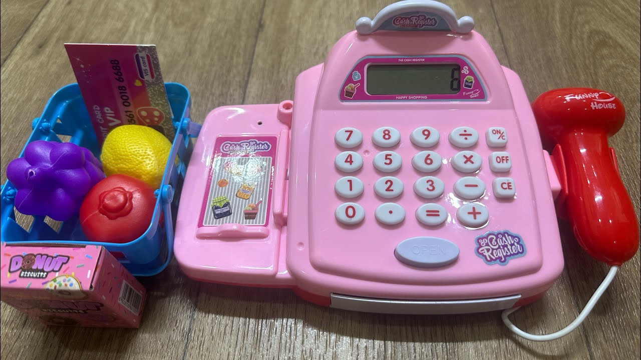🐰🐰 Automatic Cash Register Playset ASMR Satisfying with Unboxing no talking | Review Toys