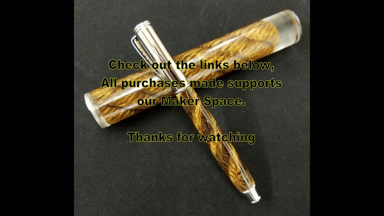100+ year old rope turned into a Pen