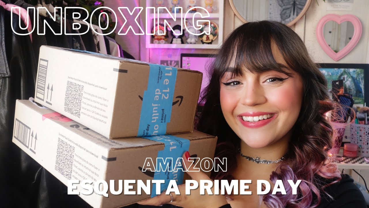 COMPRAS da PRIME DAY AMAZON #1 - livros novos ✨ | @JustSteh