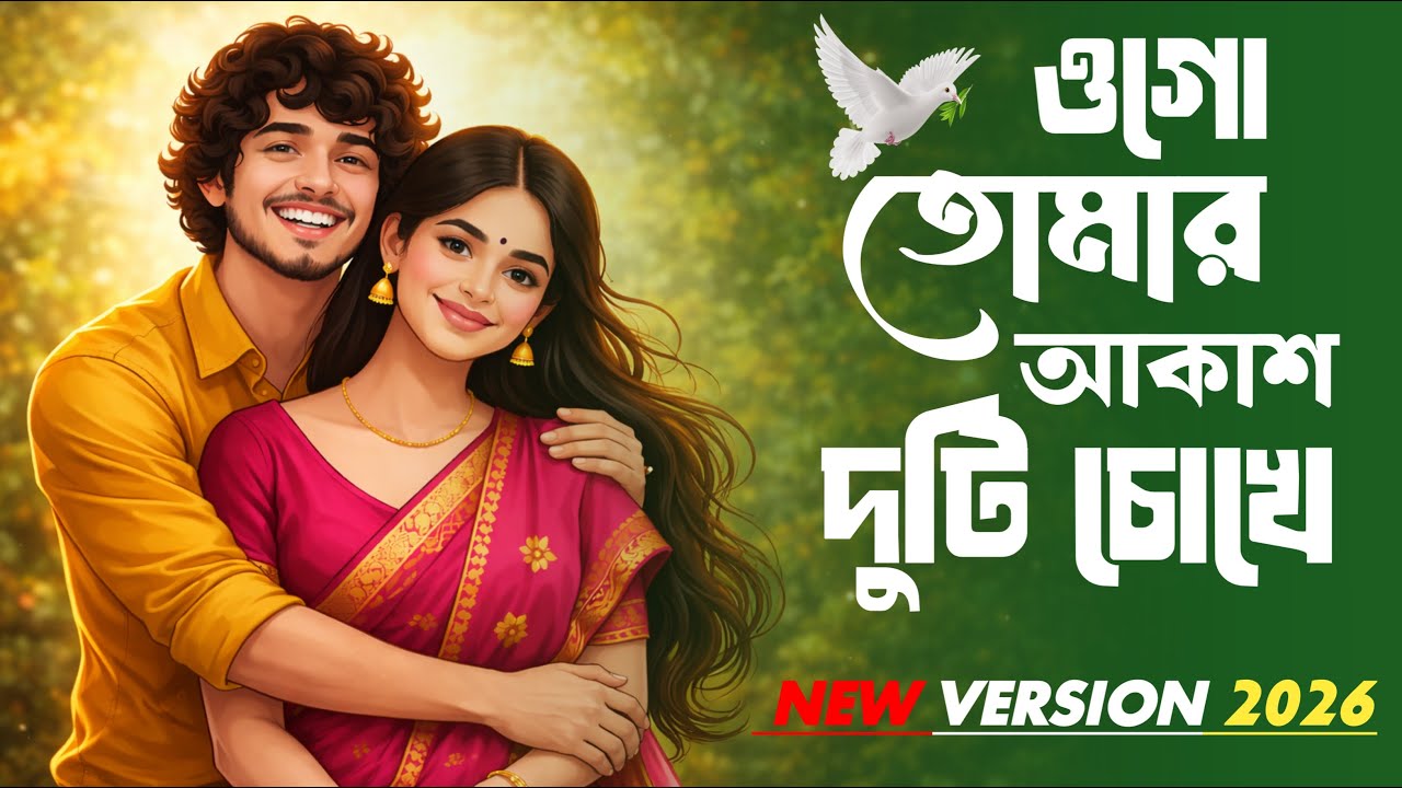 Ogo Tomar Akash Duti Chokhe (ওগো তোমার আকাশ দুটি চোখে) | Female Lo-Fi Version | Bengali Lo-Fi Mix