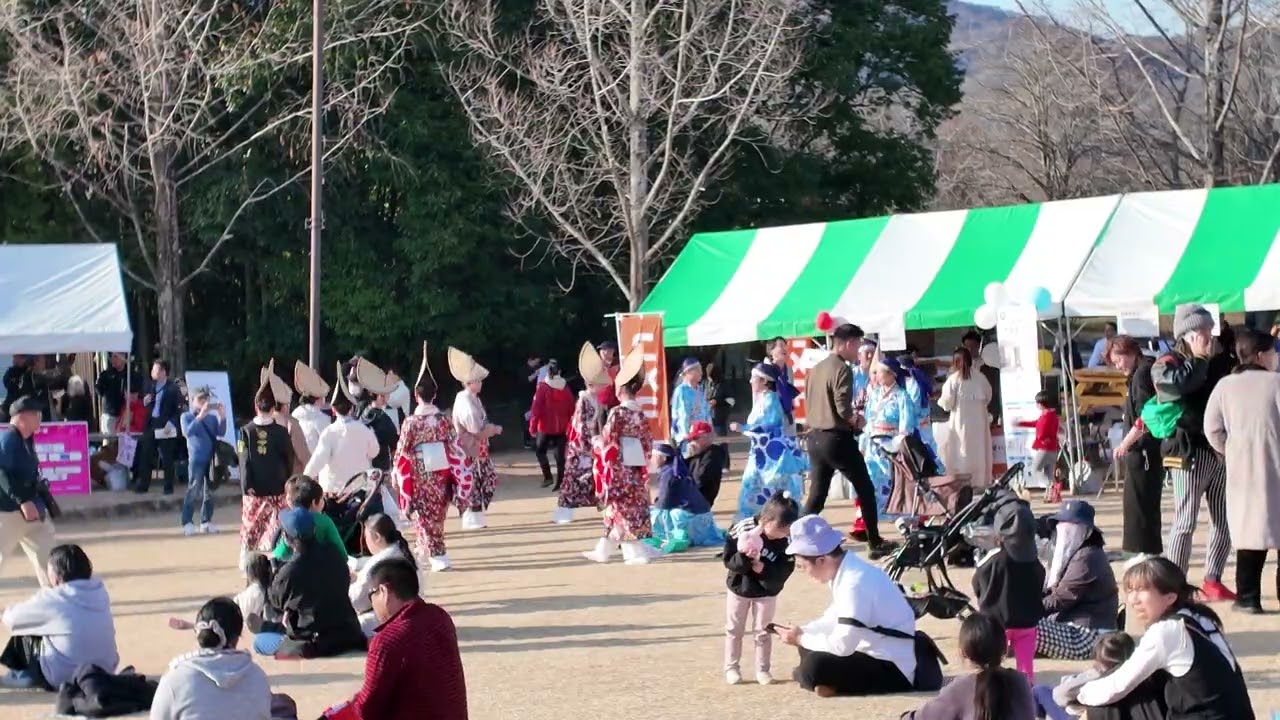 備前四つ拍子　盆踊り　あかいわ桃磐祭（モモロックフェス）