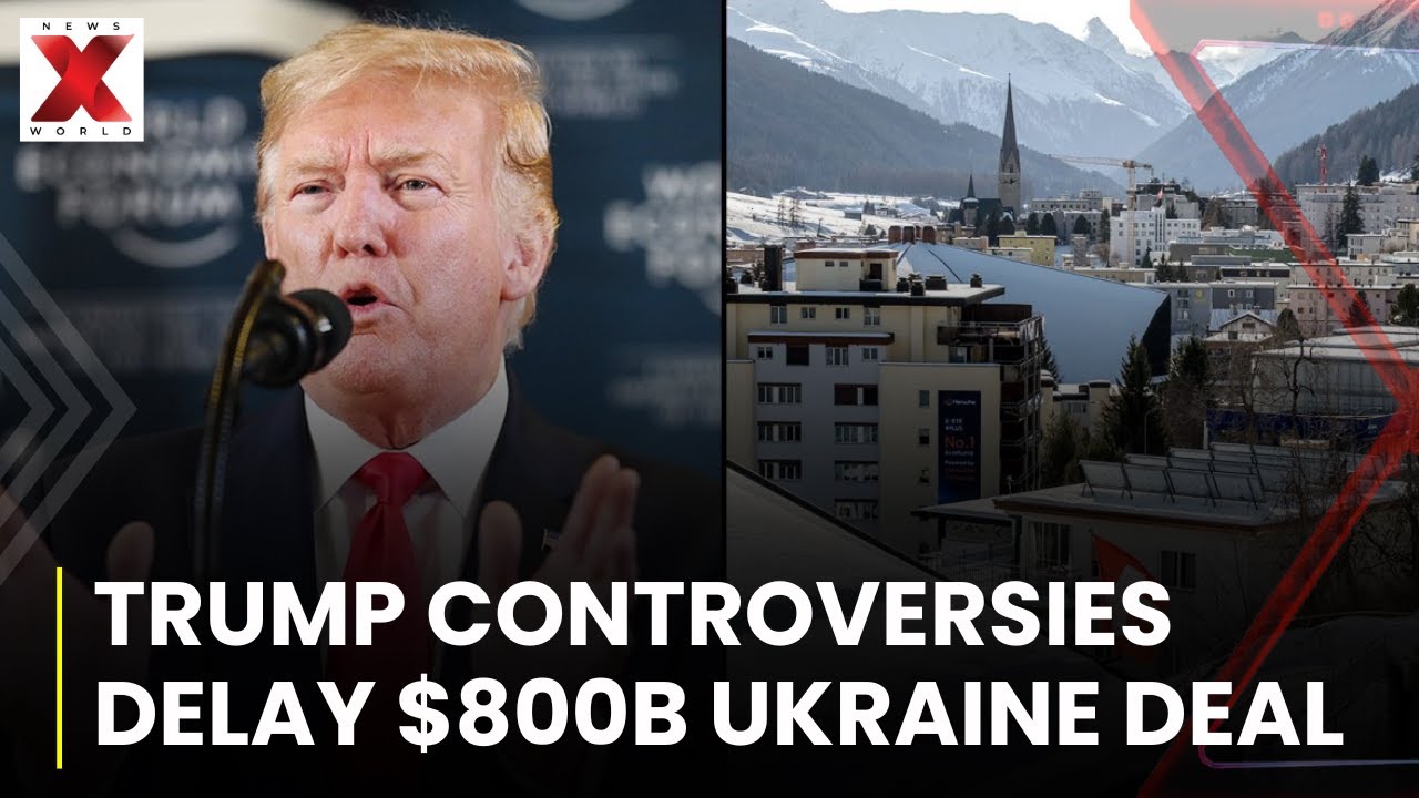 Trump’s Greenland bid overshadows Ukraine economic deal ahead of Davos | NewsX World