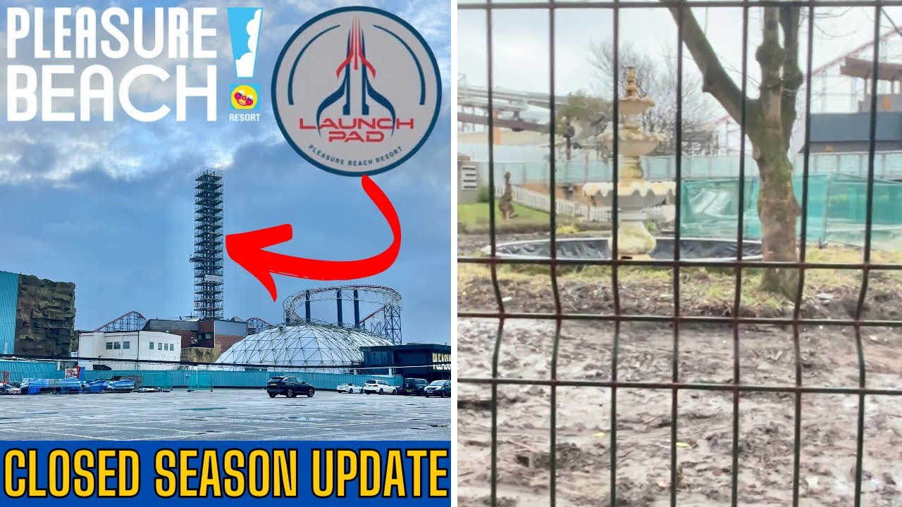 Blackpool Pleasure Beach Closed Season Update | December 20th 2024