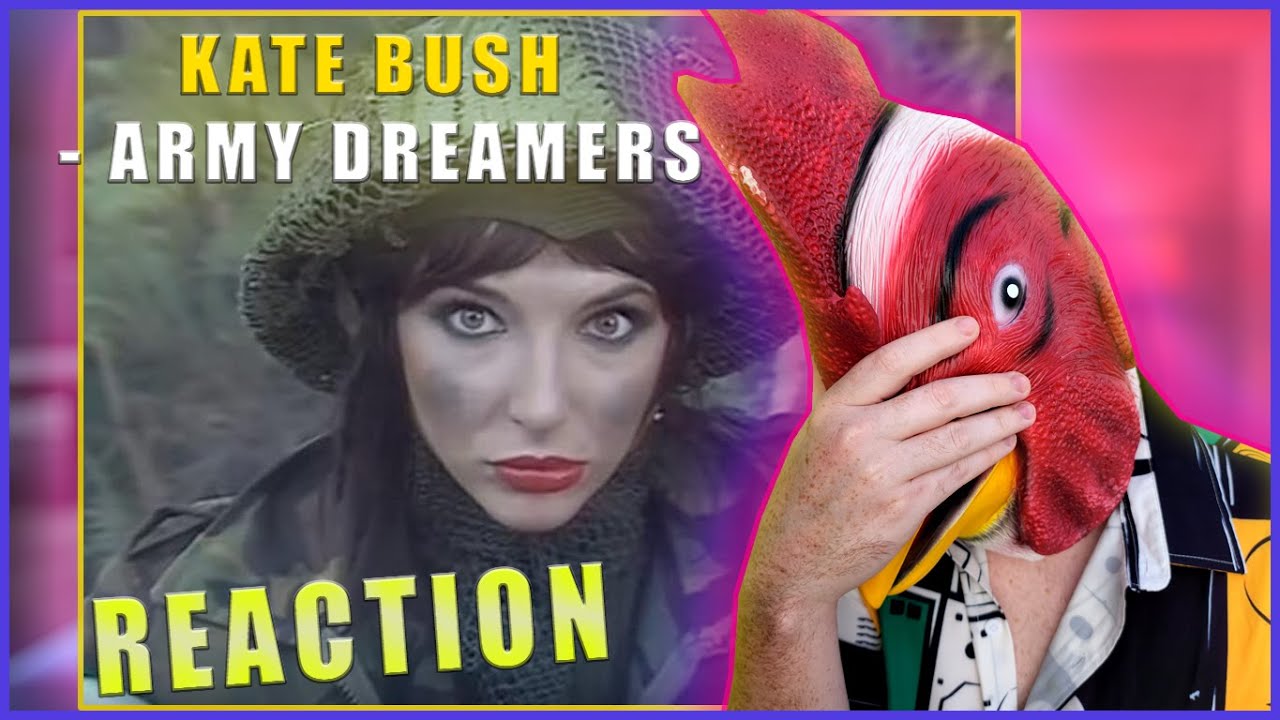 SHE'S A TRUE ARTIST |  ROOSTER REACTS | Kate Bush - Army Dreamers
