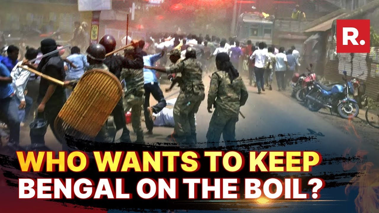 WATCH | TMC-BJP In A Big Face-off Over West Bengal Violence, Who Wants State To Burn?