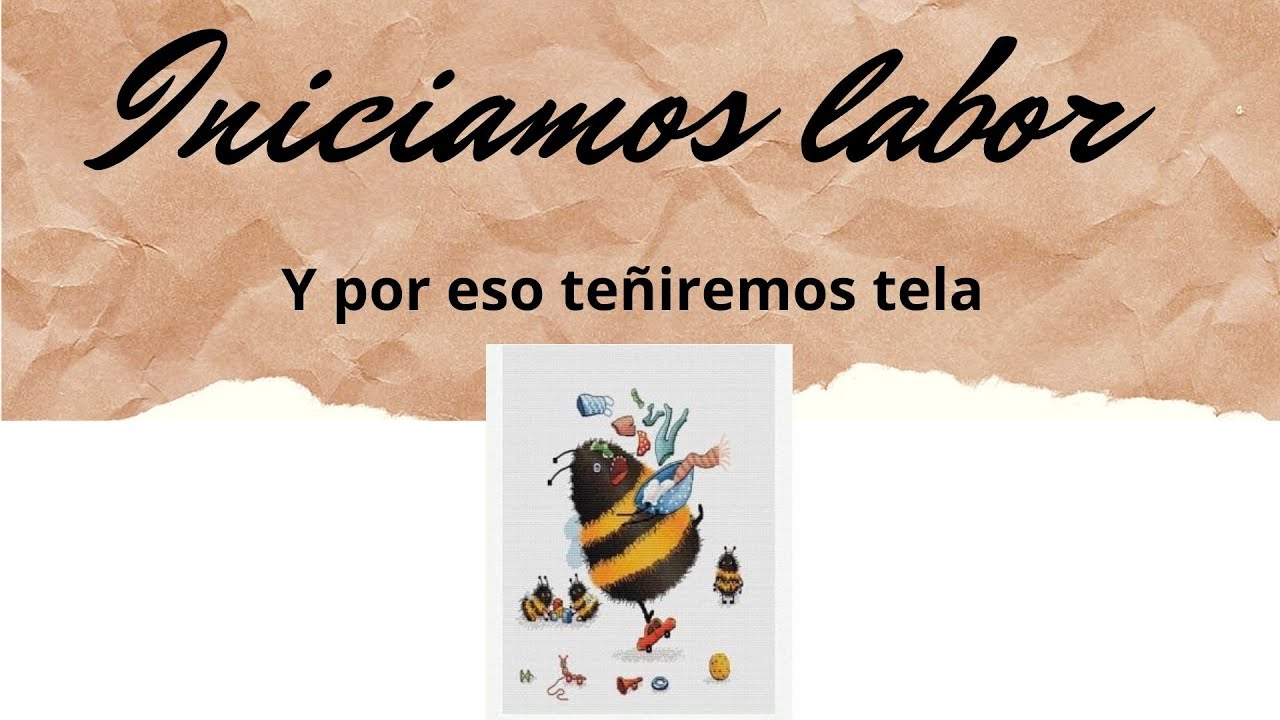 Flosstube 182: Acompáñame a teñir con pintura acrílica ||Las Puntadas de Vianney