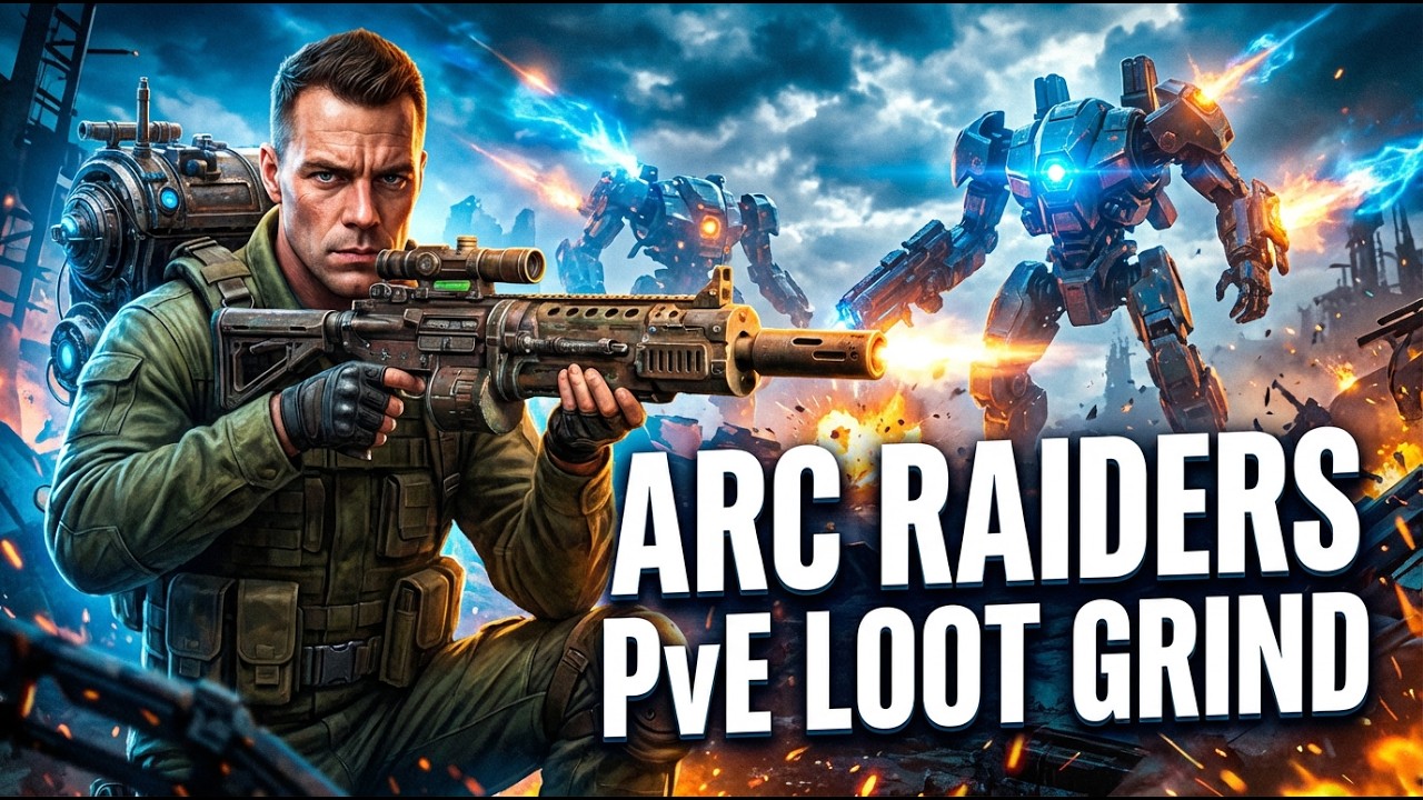 LIVE – ARC RAIDERS | PvE Completing Quests and Trials | Zero PvP | HUMANS VS MACHINES | LOOT GRIND |