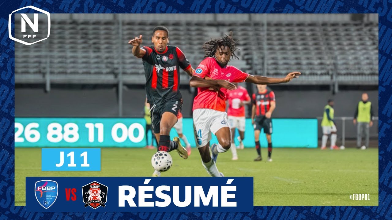 J11 I FBBP01 &ndash; FC Fleury 91 (2-2) I National FFF 2025-2026