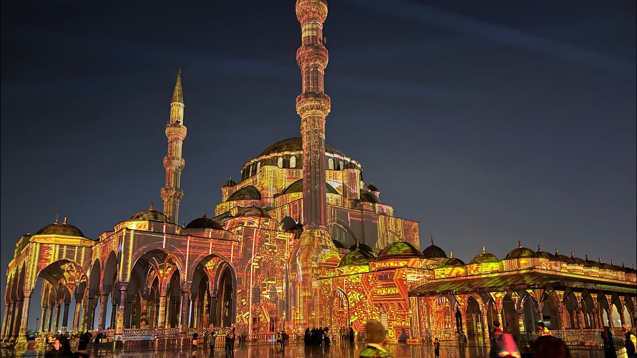 Sharjah Light Festival 2026 - Sharjah Mosque 