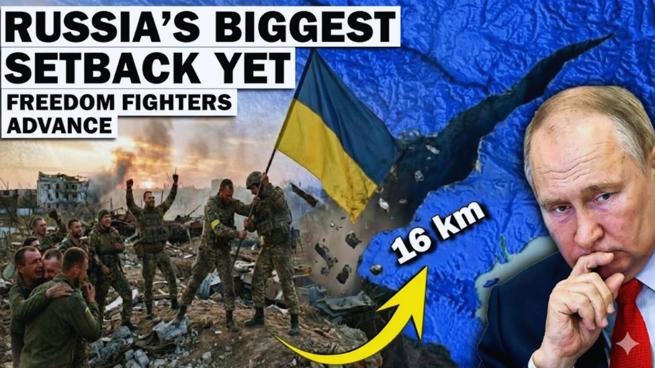 16km Breach: The Collapse of Russia's Southern Front