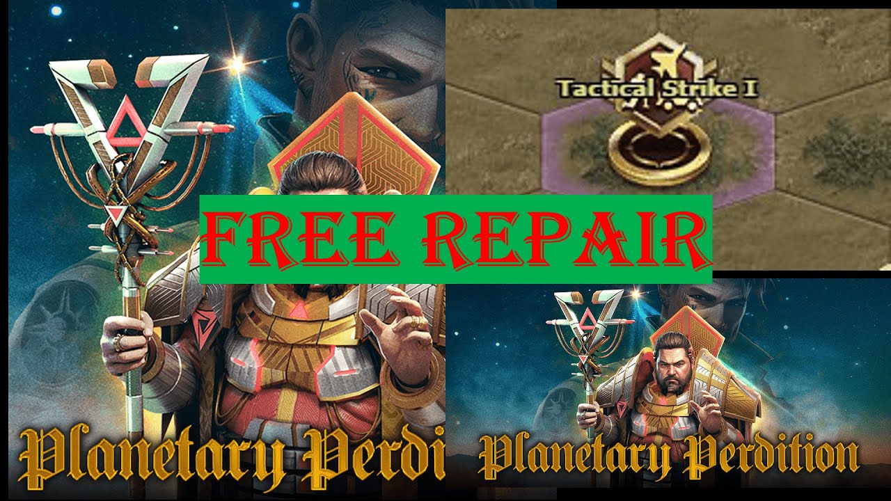 War Commander: PLANETARY PERDITION/ TACTICAL STRIKE 1/ EASYWAY/ FREE REPAIR