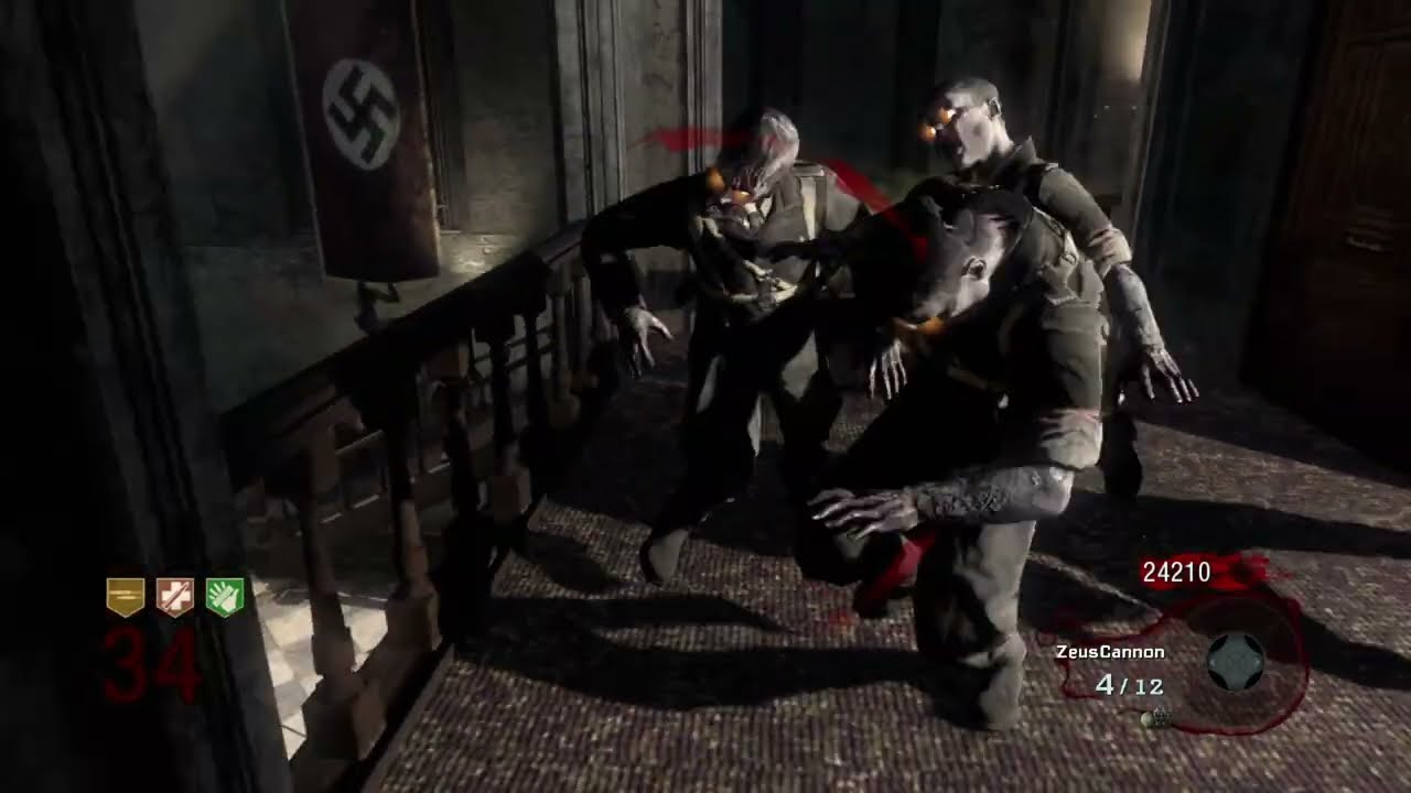 BLACK OPS 1 ZOMBIES: KINO DER TOTEN GAMEPLAY! (NO COMMENTARY)