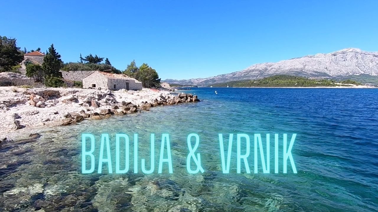 Inseln Badija und Vrnik per Taxiboot ab Korčula