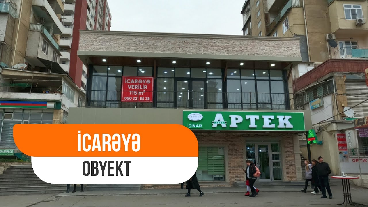 Qara Qarayev metrosunun &ccedil;ıxışında❗ M&ouml;htəşəm təmirli Obyekt Aylıq icarəyə verilir (050) 321-85-38