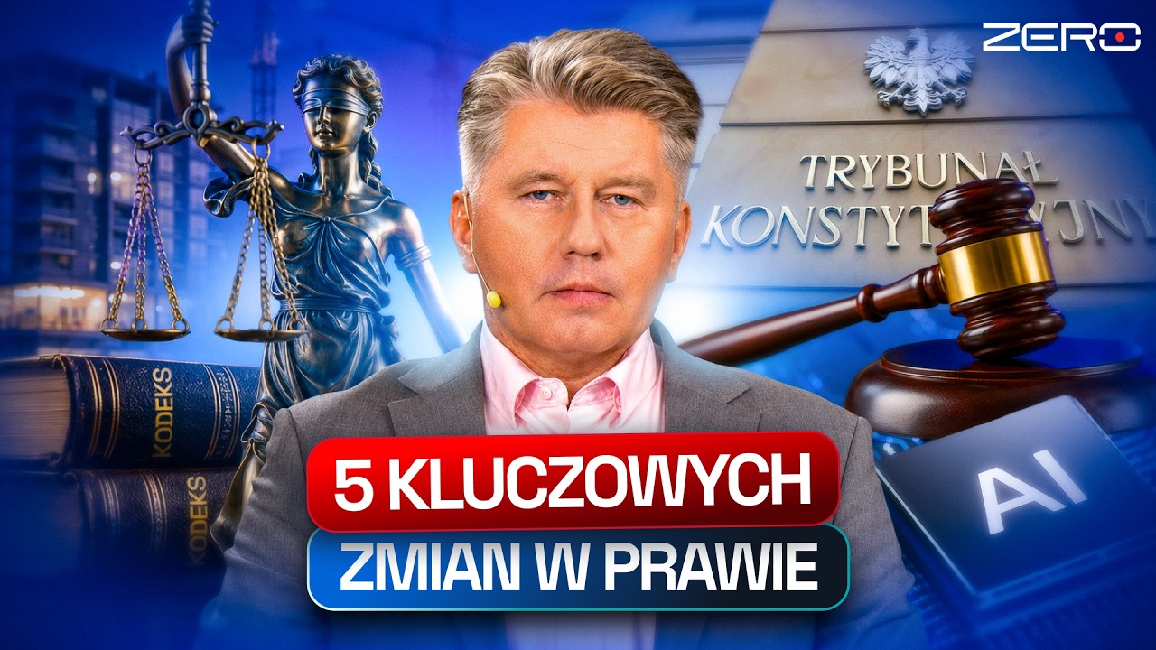 FRANKI, MOBBING, DEWELOPERZY, AI, TK. PROF. MATCZAK O NOWOŚCIACH W PRAWIE