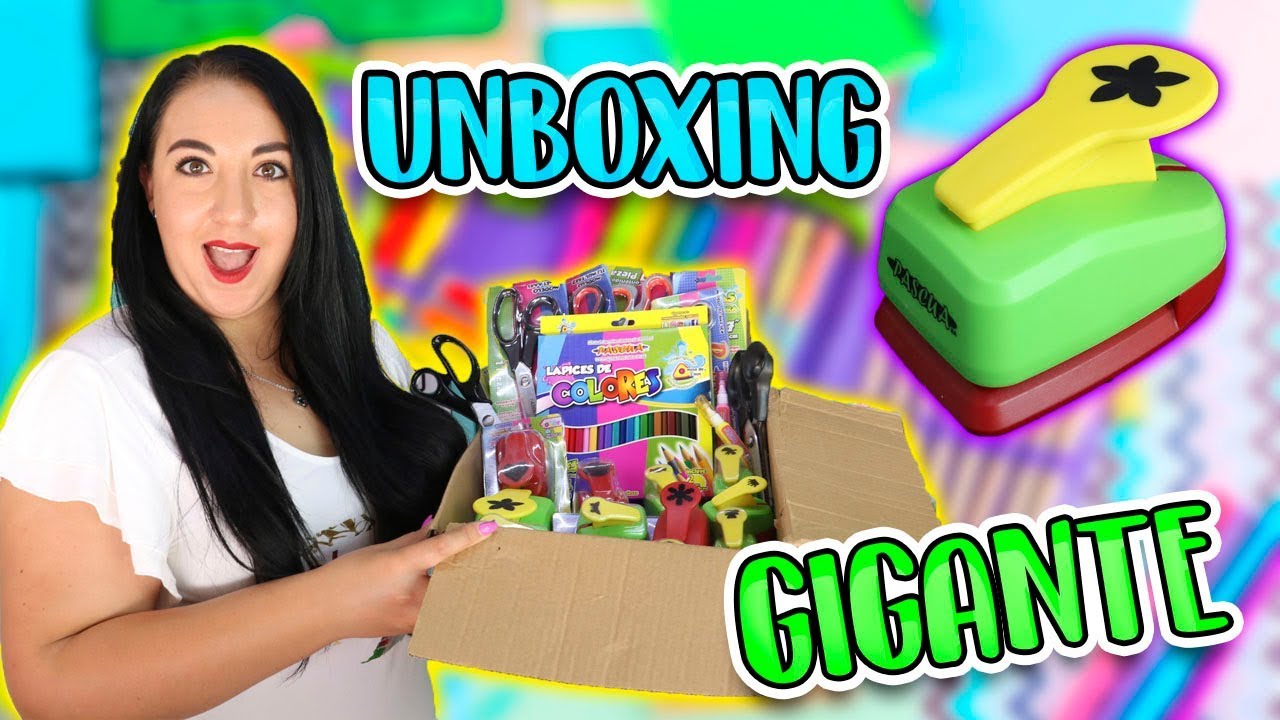 UNBOXING DE MATERIALES ¡ES GIGANTE! / Manualidades pascua - Ingenio KD