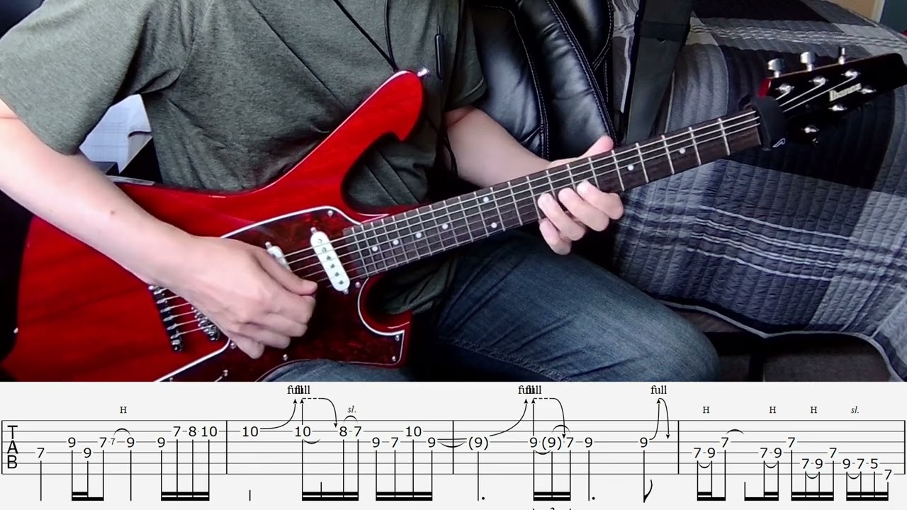 Guitar Riff #193 - Bob Seger - Mainstreet - Main Riff and Solo