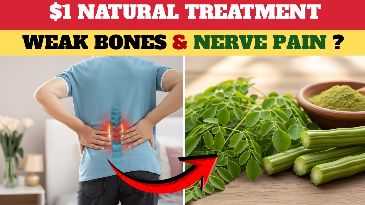 $1 Solution | Moringa Fixes Weak Bones and Nerve Pain After 45