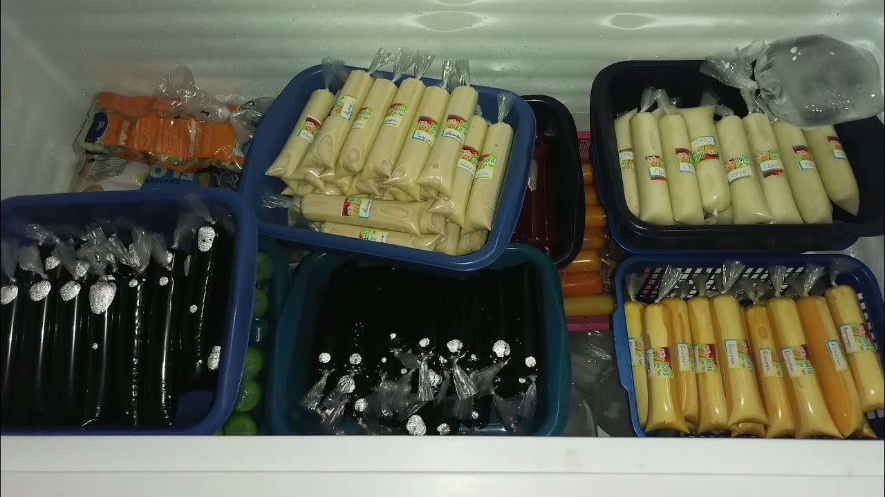 Compro estás tinas para acomodar los bolis vean que bien se ven y ordenado todo
