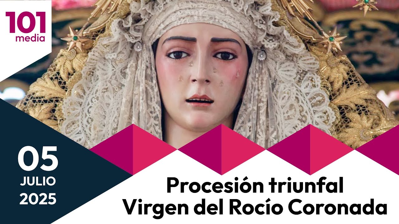🔴 Procesión triunfal de la Virgen del Rocío